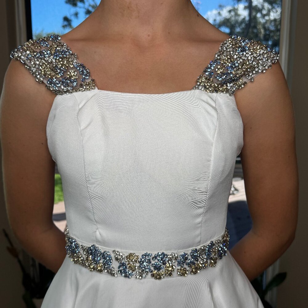 White Formal Gown